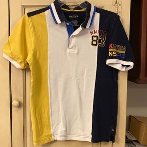 Nautica collared shirt size 14/16 boys